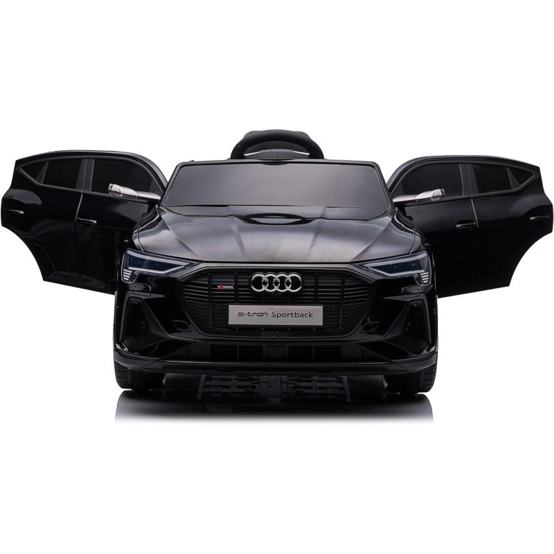 Macchina Elettrica per Bambini Licenza Audi e-Tron Sportback 12V Telecomando e Lettore Mp3 Nero -3