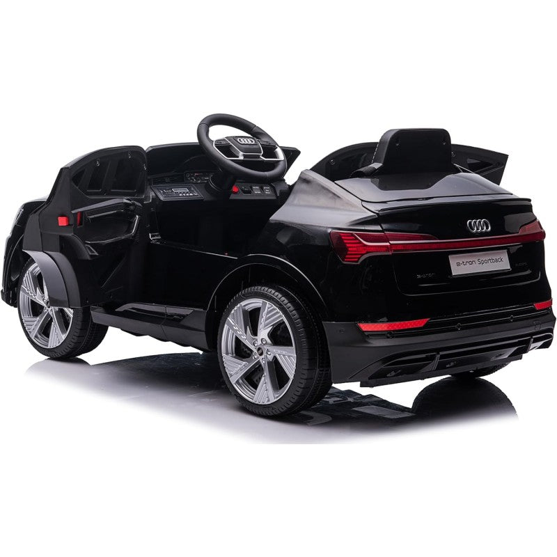 Macchina Elettrica per Bambini Licenza Audi e-Tron Sportback 12V Telecomando e Lettore Mp3 Nero -7