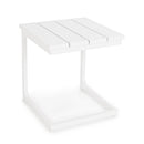 Tavolino design da Giardino Share bianco 41x41x45 cm in Alluminio Share Bianco-1