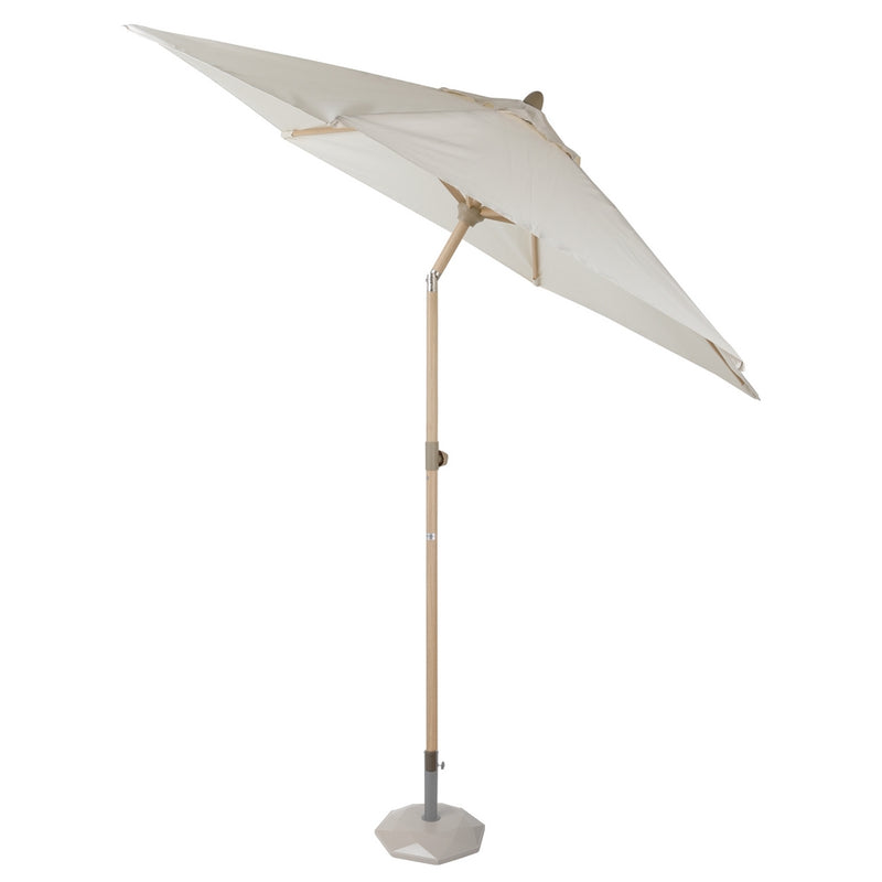 Ombrellone da Giardino Ø3m Wood beige-1