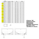 Porta Parete Doccia 1 Anta Battente in Cristallo Trasparente 8mm H195 Bonussi Iole Varie Misure-3