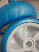 Moto Triciclo a Spinta Seggiolino Reversibile per Bambini Kid Go Azzurro Seconda Scelta-2