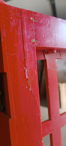 Libreria Red Cabin in Legno Seconda Scelta