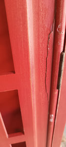 Libreria Red Cabin in Legno Seconda Scelta