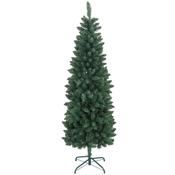 Albero di Natale Artificiale 180 cm 479 Rami Design Alto e Stretto Verde online