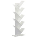 Libreria porta riviste 132x40x21,6 cm Tree bianco opaco-1