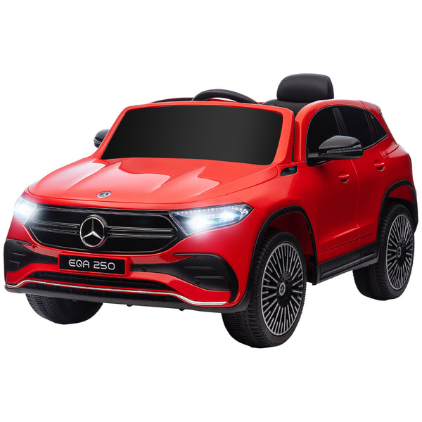 acquista Macchina Elettrica per Bambini 12V con licenza Mercedes EQA Rossa