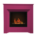 Camino a Bioetanolo da Pavimento 96x35xH96 cm Bellini Fucsia-4