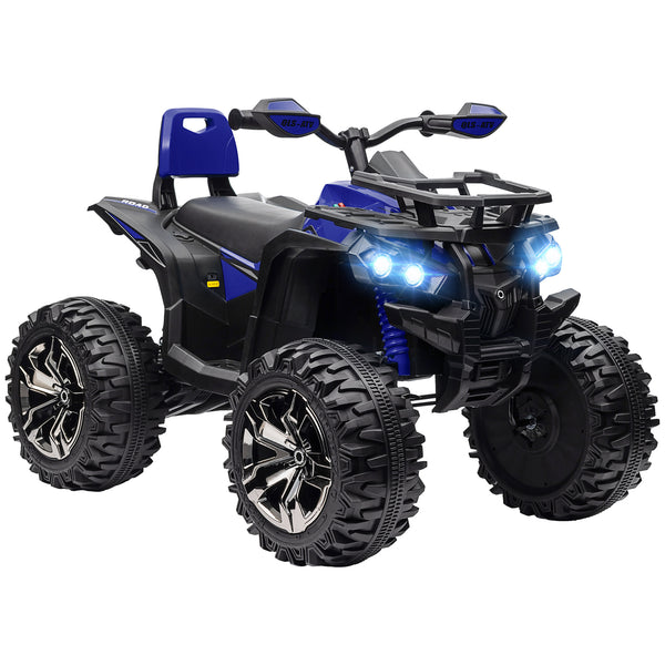 Quad Elettrico per Bambini 12V con Fari e Pedale Blu online