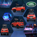 Macchina Elettrica per Bambini Licenza Land Rover Discovery 6V Velocità 3km/h Rosso -8