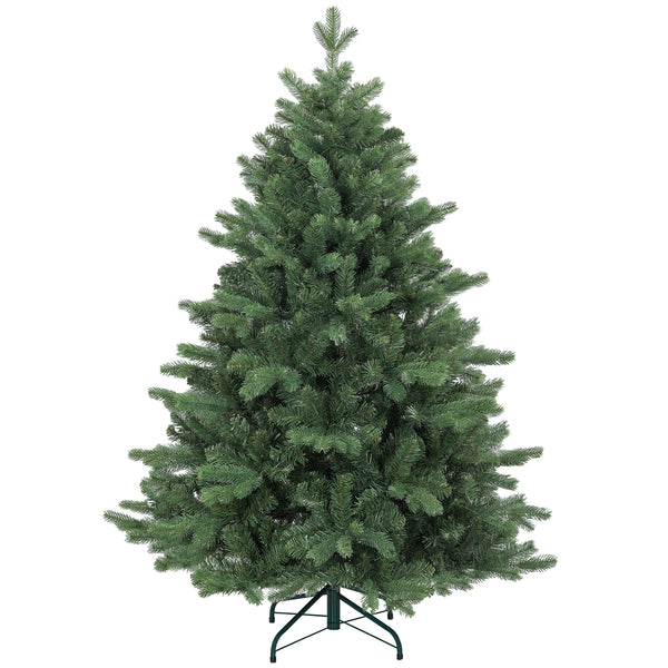 sconto Albero di Natale Artificiale 150 cm 847 Rami Apertura Automatica Verde