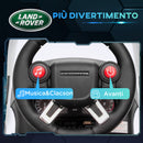 Macchina Elettrica per Bambini Licenza Land Rover Discovery 6V Velocità 3km/h Bianco -6