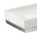 Portasapone da Appoggio 3x12x8,2 cm Luce Bianco Bonussi-2