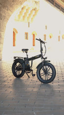 Fat-Bike Bicicletta Elettrica Pieghevole 36V a Pedalata Assistita 20” 250W SkyJet NitroPro Verde