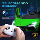 Macchina Elettrica per Bambini Licenza Lamborghini Revuelto 12V Guida Manuale e Telecomando Verde -8