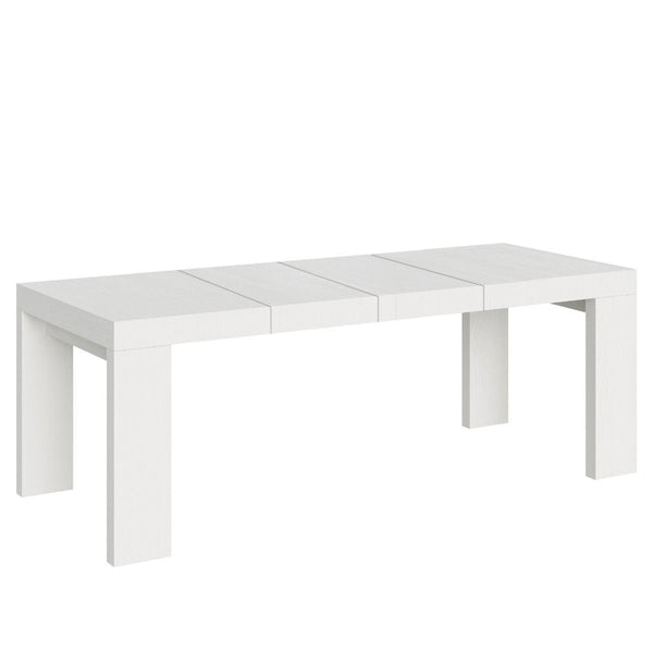 Tavolo Allungabile 200/304x90x77 cm Roxell Premium Bianco Frassino online