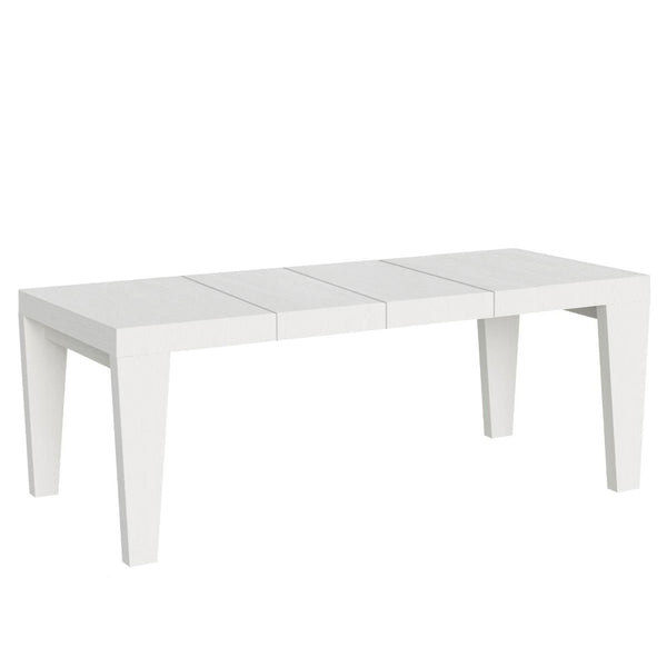 Tavolo Allungabile 200/304x90x77 cm Spimbo Premium Bianco Frassino sconto