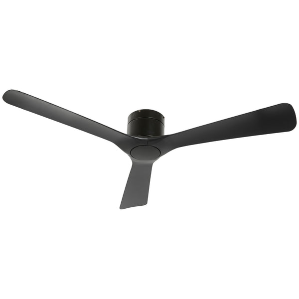 prezzo Ventilatore da Soffitto Reversibile a 3 Pale con 6 Velocità Ø132 cm Timer fino 8 Ore e Telecomando Nero