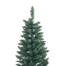 Albero di Natale Artificiale 210 cm 687 Rami Design Alto e Stretto Verde -8