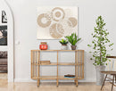 Console Panama 3 Ripiani 120x37,5x80 cm in Rattan-7