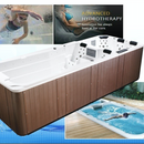 Piscina Nuoto Controcorrente Vasca Idromassaggio 585x220 cm Luxury-2