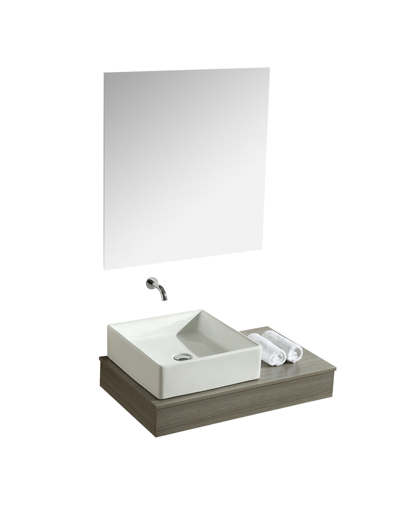 Mobile Arredo Bagno Kursal 104 cm Sospeso Nero Destro Moderno cod