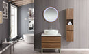 Mobile Bagno Lavabo Specchio e 1 Pensile Vorich Paris Rovere Varie Misure-2