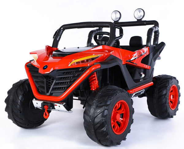 acquista Macchina Elettrica per Bambini 2 Posti 12V Thunder Rosso