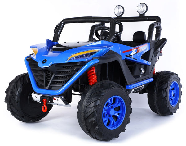 Macchina Elettrica per Bambini 2 Posti 12V Thunder Blu sconto