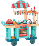 Fast Food Giocattolo per Bambini 60x47x43 cm con Accessori  Multicolor-1