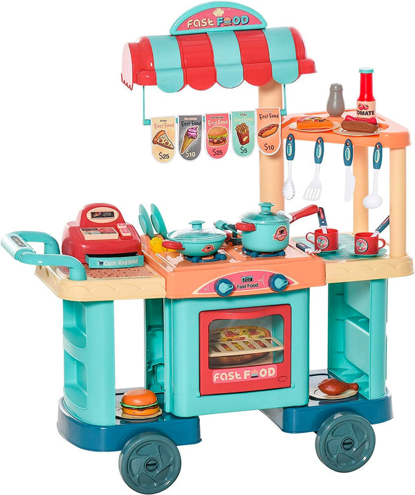 Fast Food Giocattolo per Bambini 60x47x43 cm con Accessori  Multicolor online