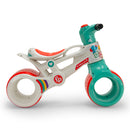 Moto Cavalcabile Primi Passi 67x67x49 cm Fisher-Price Bianco e Verde-3