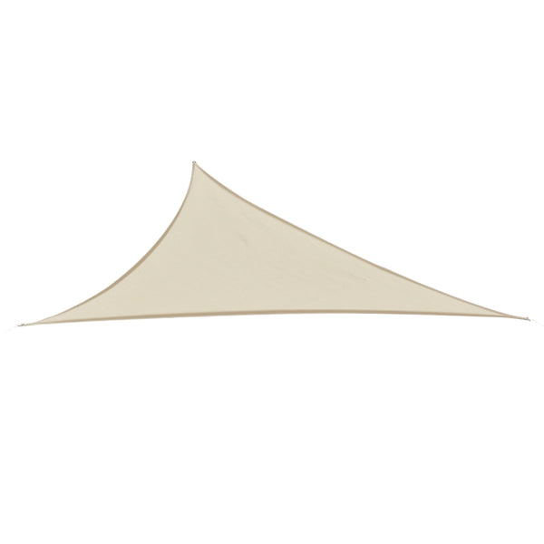 Tenda Vela da Giardino Triangolare 5x5x5m Beige prezzo