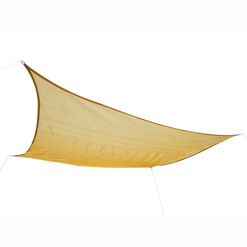 Tenda Vela da Giardino Triangolare 4x6m Beige -1