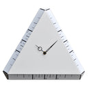 Orologio da Parete Triangolare 38X38Cm Pirondini Italia Pitagora Bianco-1