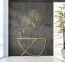 Pannello Glam Leaf 69x5x62 cm in Ferro Oro-7