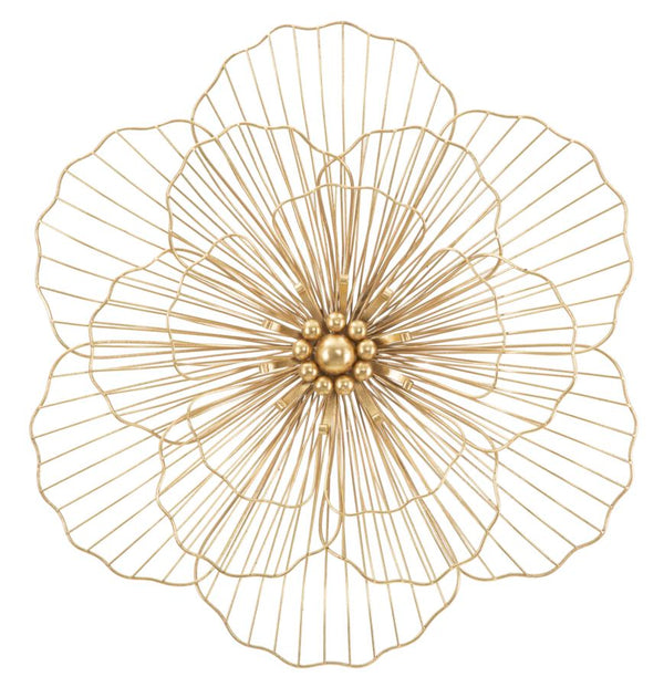 Pannello Flower Stick 58,5x7,5x55 cm in Ferro Oro acquista