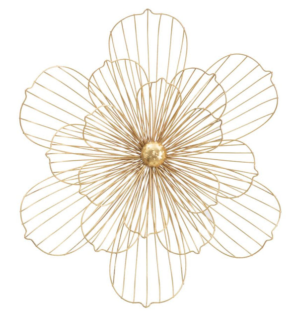 acquista Pannello Flowery Stick 60x8x54 cm in Ferro Oro