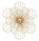 Pannello Flowery Stick 50x8x47 cm in Ferro Oro-1