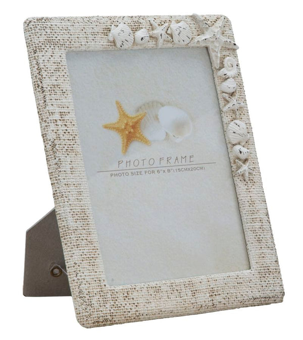 sconto Cornice Summertime 20x2,5x25 cm in Poliresina Bianco