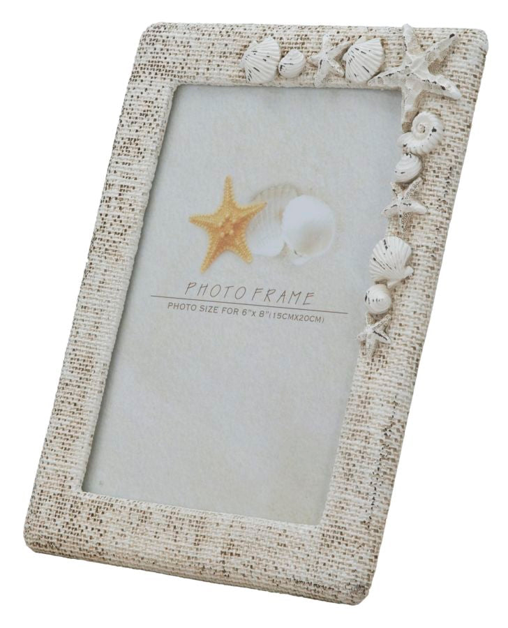 Cornice Summertime 20x2,5x25 cm in Poliresina Bianco-3