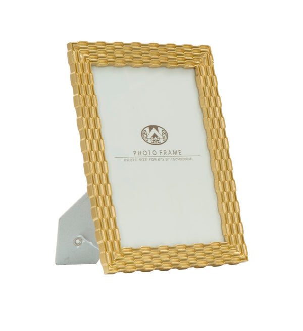 Cornice Chain Glam 19,3x1,5x24,3 cm in Poliresina e Vetro Oro prezzo