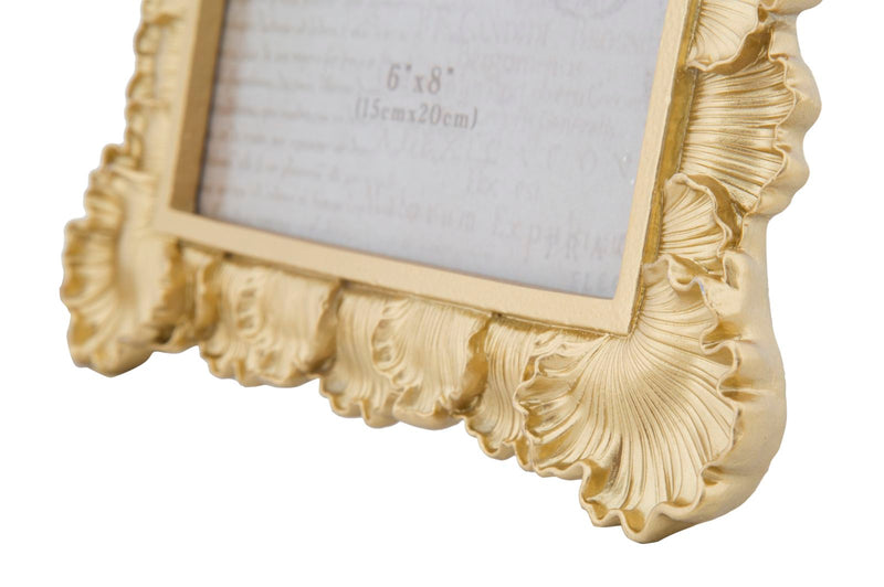 Cornice Loff Glam 21,3x2,3x26,8 cm in Resina Oro-5