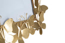 Cornice Butterfly Glam 35x15x38 cm in Ferro e Vetro Oro-3