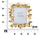 Cornice Butterfly Glam 35x15x38 cm in Ferro e Vetro Oro-6