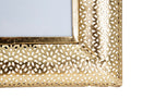 Cornice Glam Holes 25x12x31 cm in Ferro e Vetro Oro-4