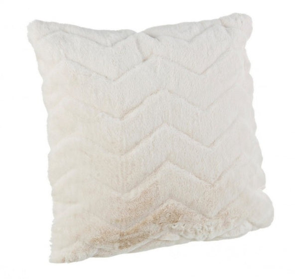 prezzo Cuscino Chantel Bianco 45x45 cm in Poliestere