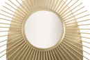 Specchio Eye Glam 75x8x110,5 cm in Ferro e MDF Oro-5