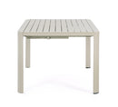 Tavolo Allungabile da Giardino 149x97/149x77.5 cm in Alluminio Kiplin Rastin-7