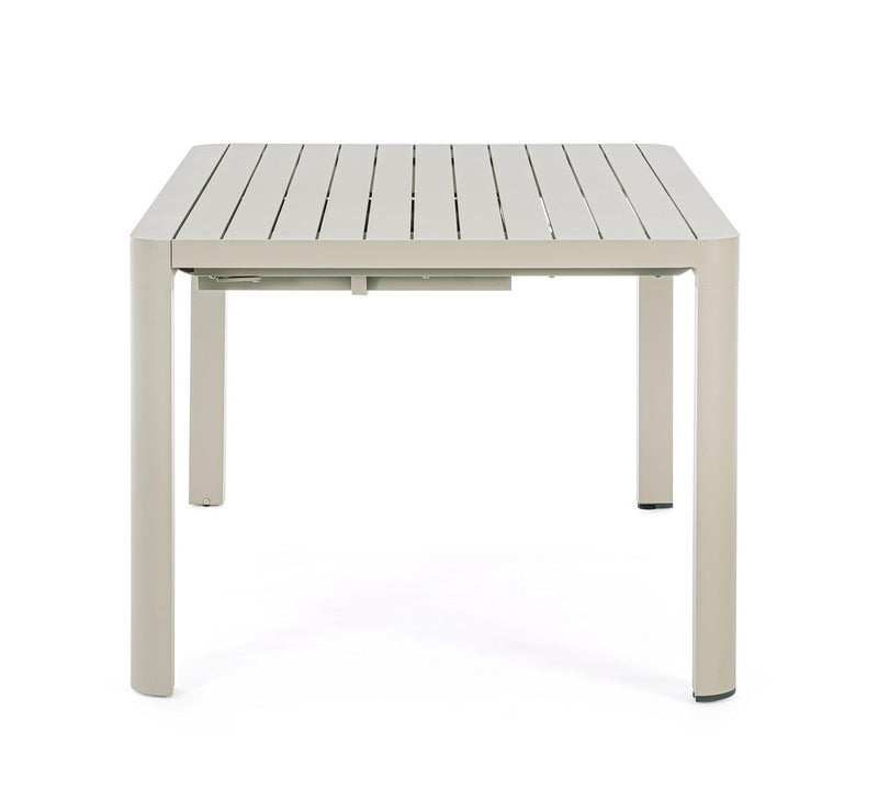 Tavolo Allungabile da Giardino 149x97/149x77.5 cm in Alluminio Kiplin Rastin-7